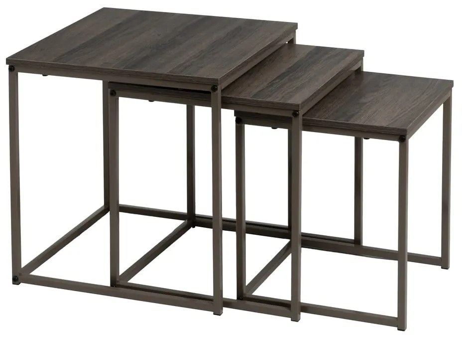 Tárolóasztal szett 3 db-os 40x40 cm – Casa Selección