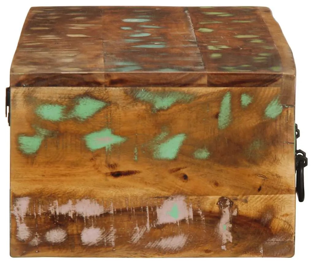 tömör újrahasznosított falra szerelhető TV-szekrény 100x30x19cm