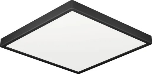 Eglo 901329 - LED fürdőszobai mennyezeti lámpa FUEVA LED/10,5W/230V 22x22cm IP44 fekete