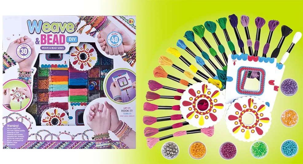 Játék karkötő készítő készlet