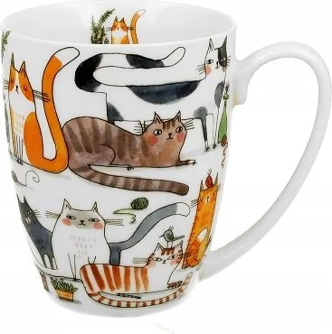 Ajándékkosár bögre Macskavilág Rét 350 ml