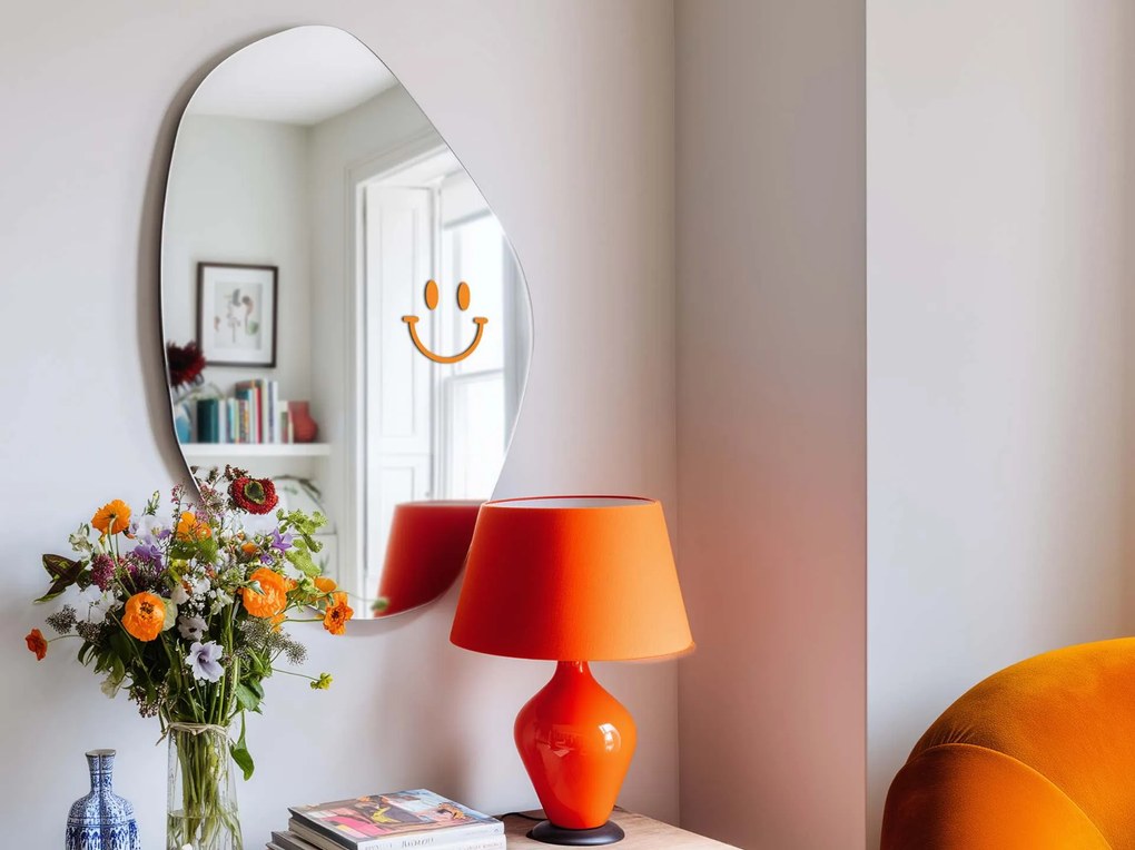 Tükör matrica S18 – Smiley