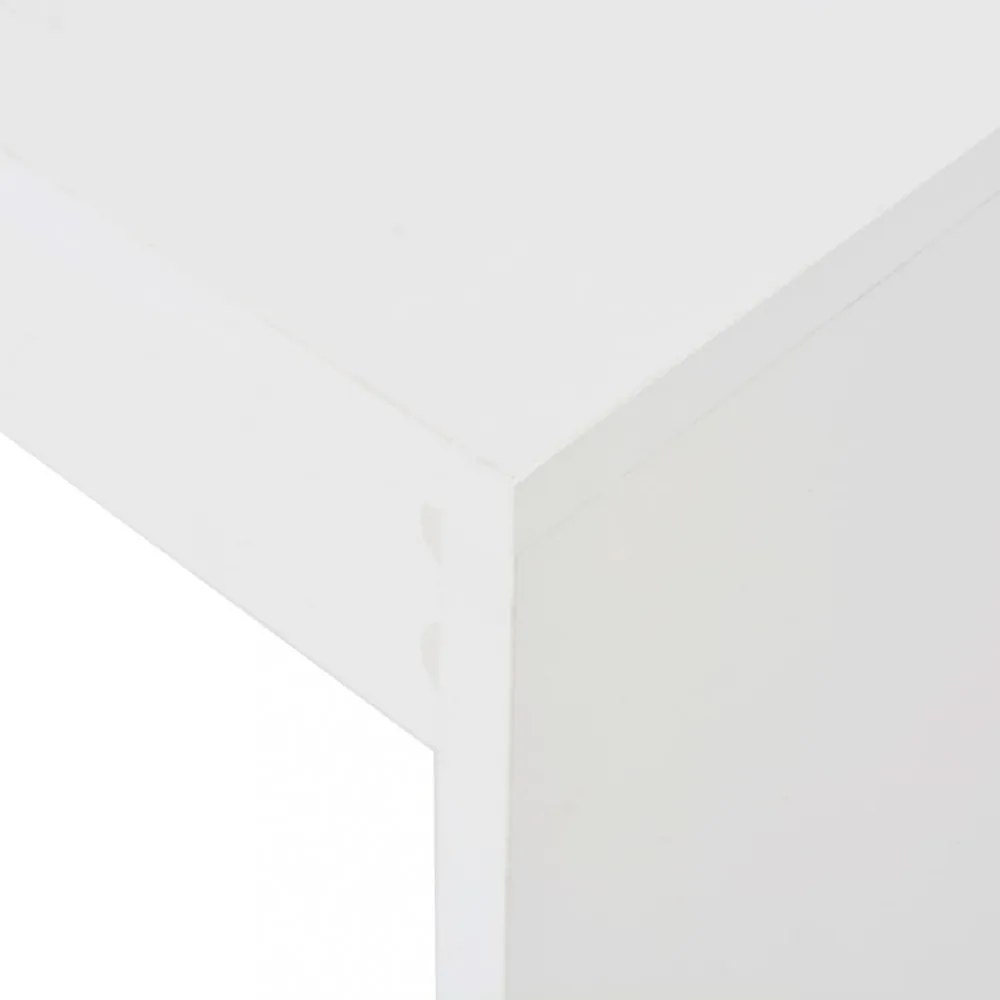 fehér bárasztal polccal 110 x 50 x 103 cm