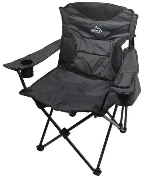 Összecsukható kempingszék szürke