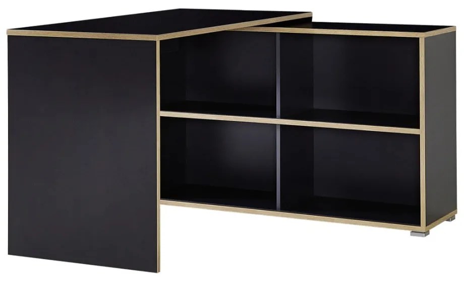 Íróasztal tölgyfa dekorral 120x120 cm Slide - Germania