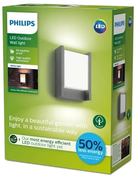 Philips - LED Kültéri fali lámpa ARBOUR LED/3,8W/230V IP44