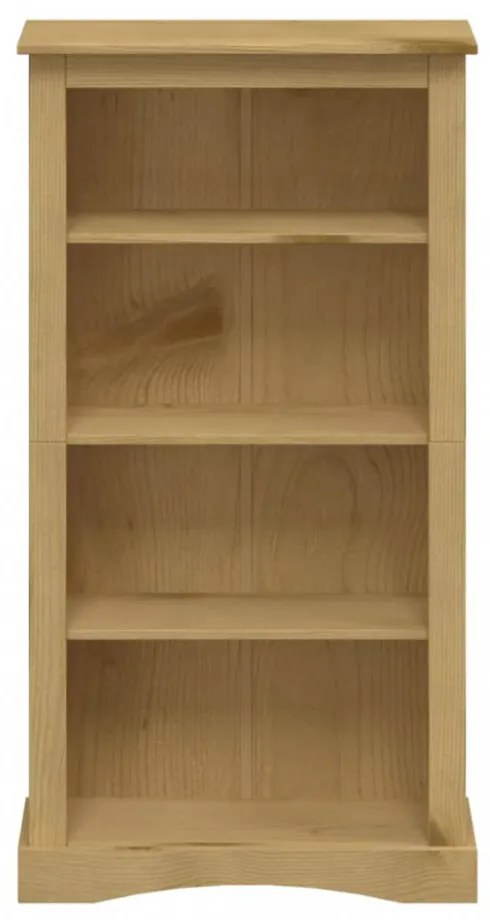 4 szintes Corona-stílusú mexikói fenyő könyvespolc 80x29x150 cm