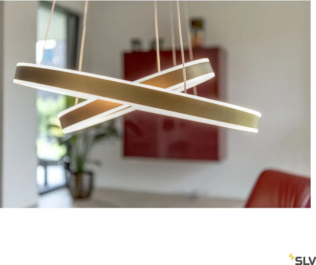 SLV 1005178 ONE Modern Led Függesztett Lámpa Sárgaréz LED IP20
