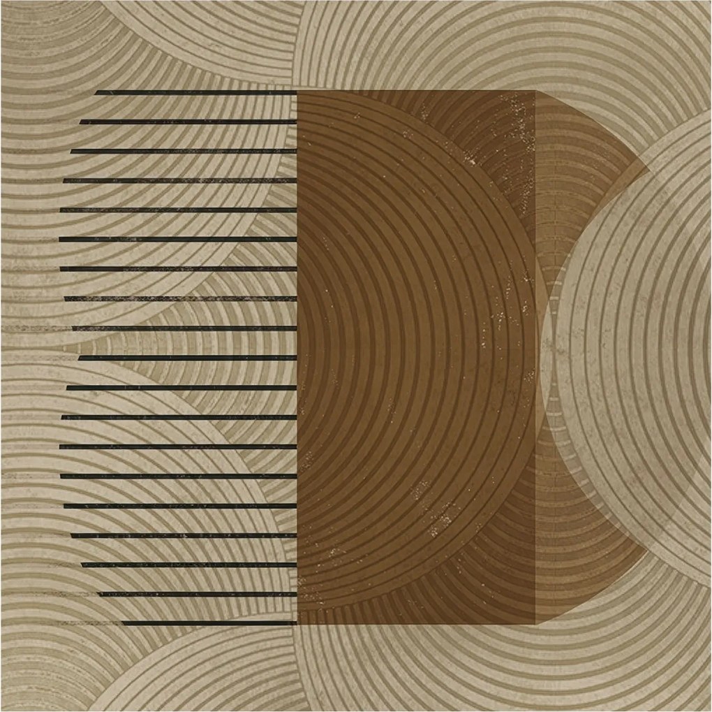 Fotótapéta Flizelin Dekoratív Hálószoba Harmónia geometria 250x250