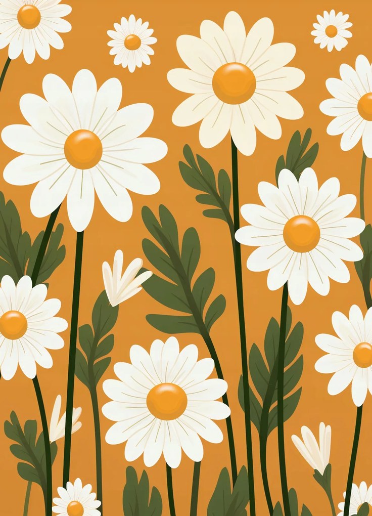 Poszter 20,5x28,4cm Napsütötte kert