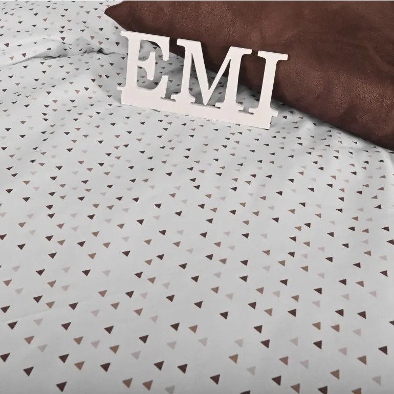 EMI Sand pamut ágyneműhuzat, A standard egyszemélyes ágy szett tartalma: 1x 140x200 + 1x 70x90