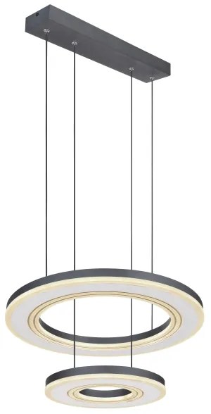 Globo 67191-50- LED Dimmelhető csillár zsinóron BLASIUS LED/50W/230V átm. 50 cm + távirányító