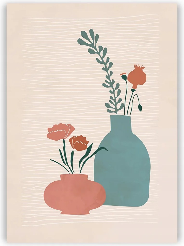 Bloomline vászonkép 35 x 50 cm