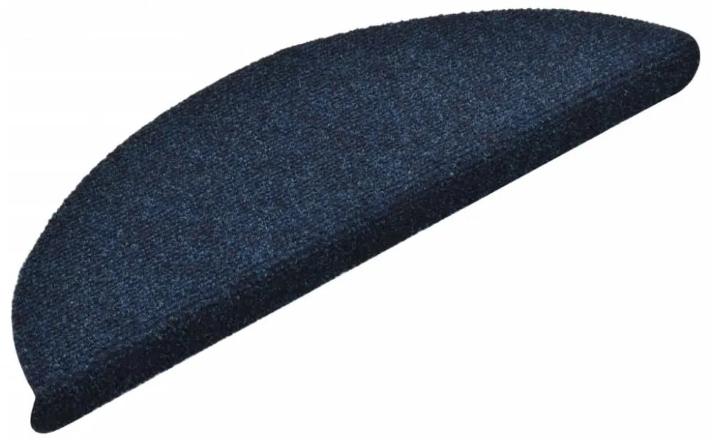 10 db kék tűlyukasztott öntapadó lépcsőszőnyeg 56 x 17 x 3 cm