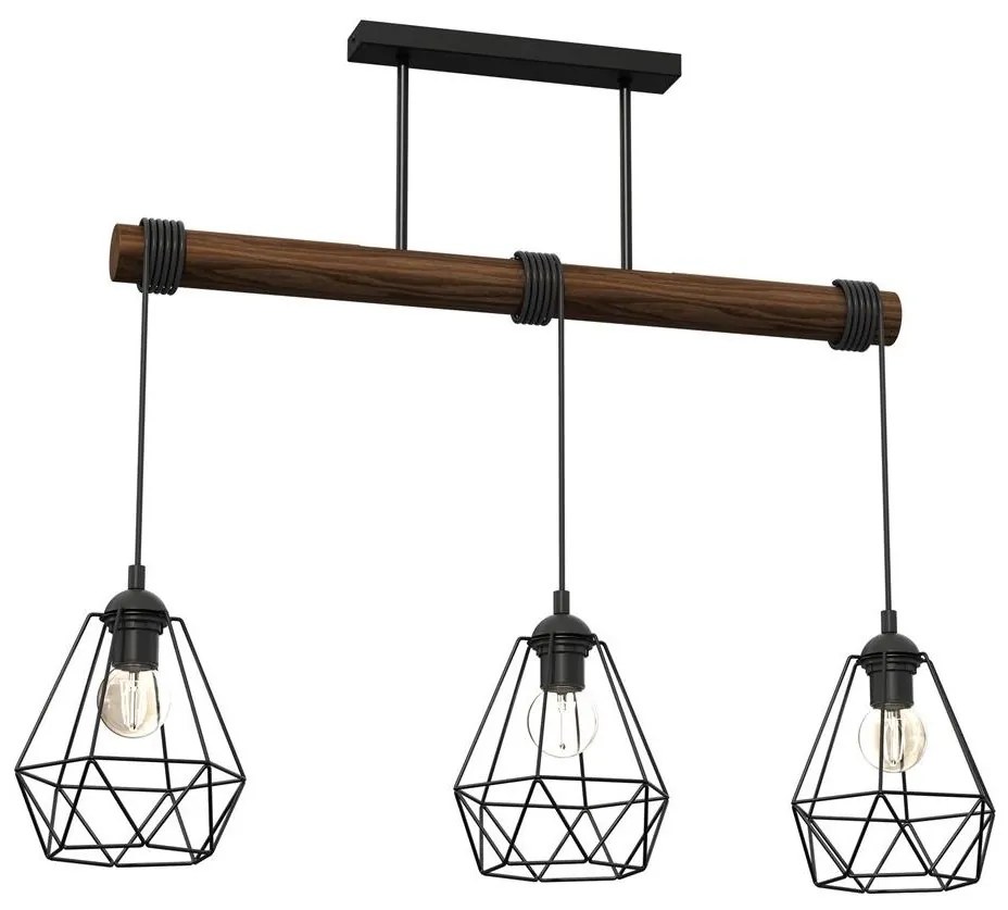 Felületre szerelhető csillár ACERO 3xE27/60W/230V