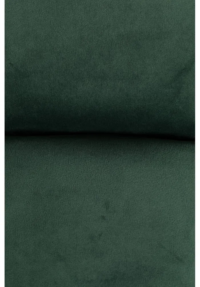 Bar zöld bársony lábtartó - Dutchbone