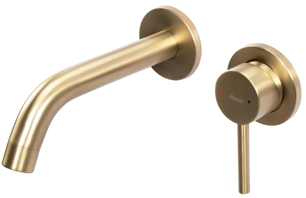 Falra szerelhető csaptelep Rea OWEN Gold Brush + BOX