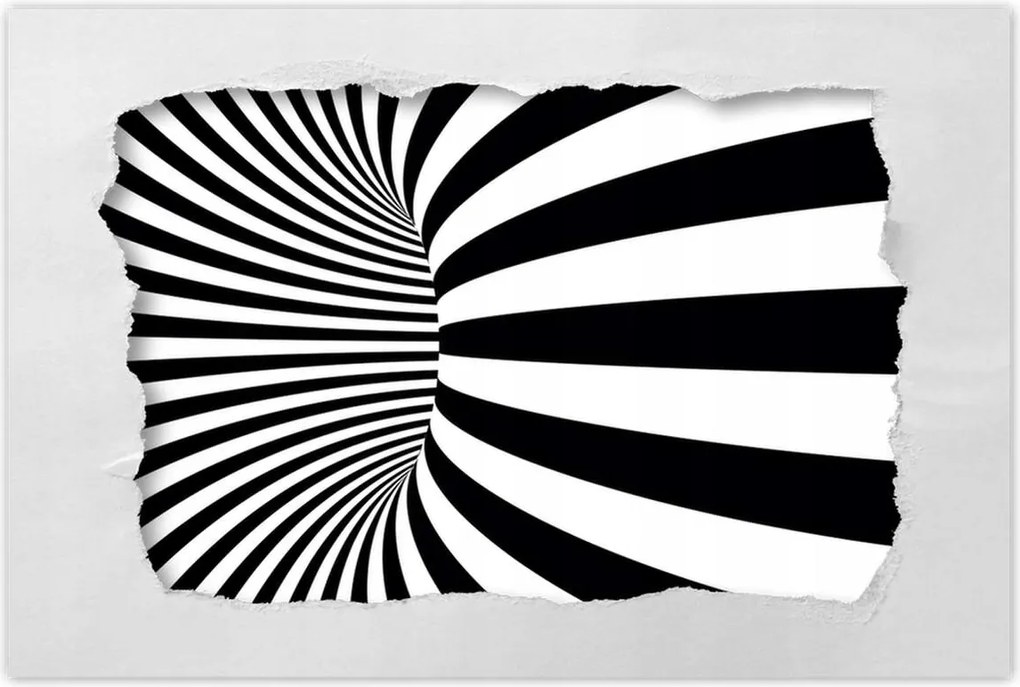 Poszterek 60x40 Absztrakt fekete-fehér