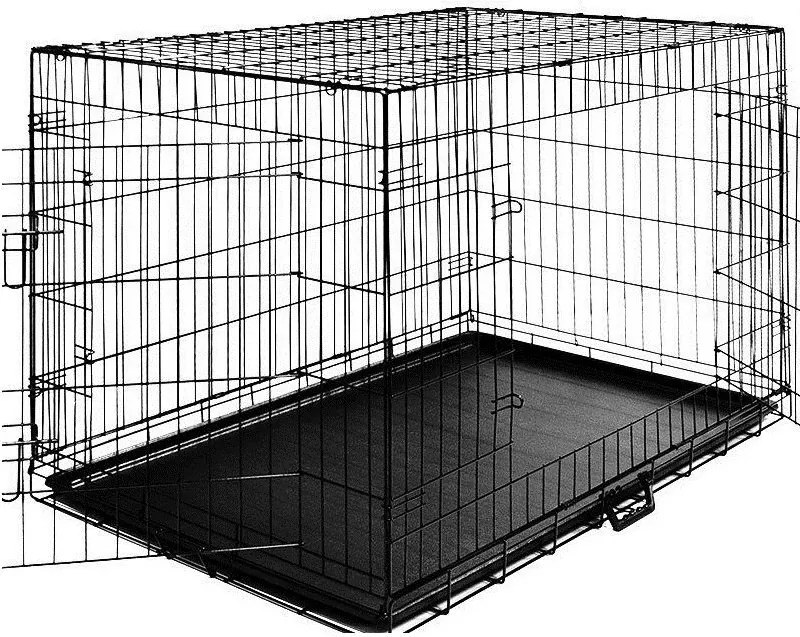 Összecsukható szobakennel 90x56x63 cm - L