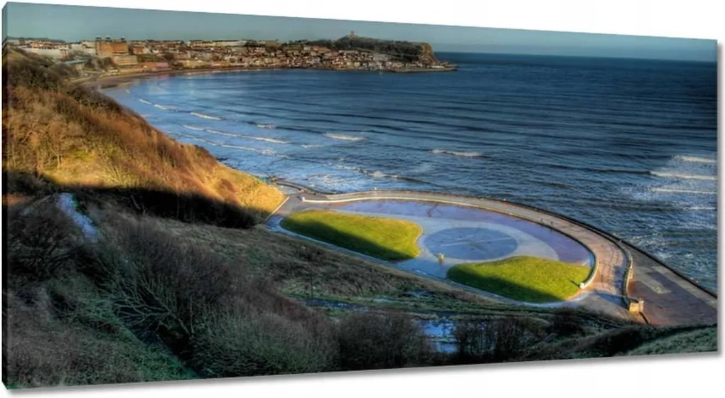 Festmények 115x55 Tengeri tájkép