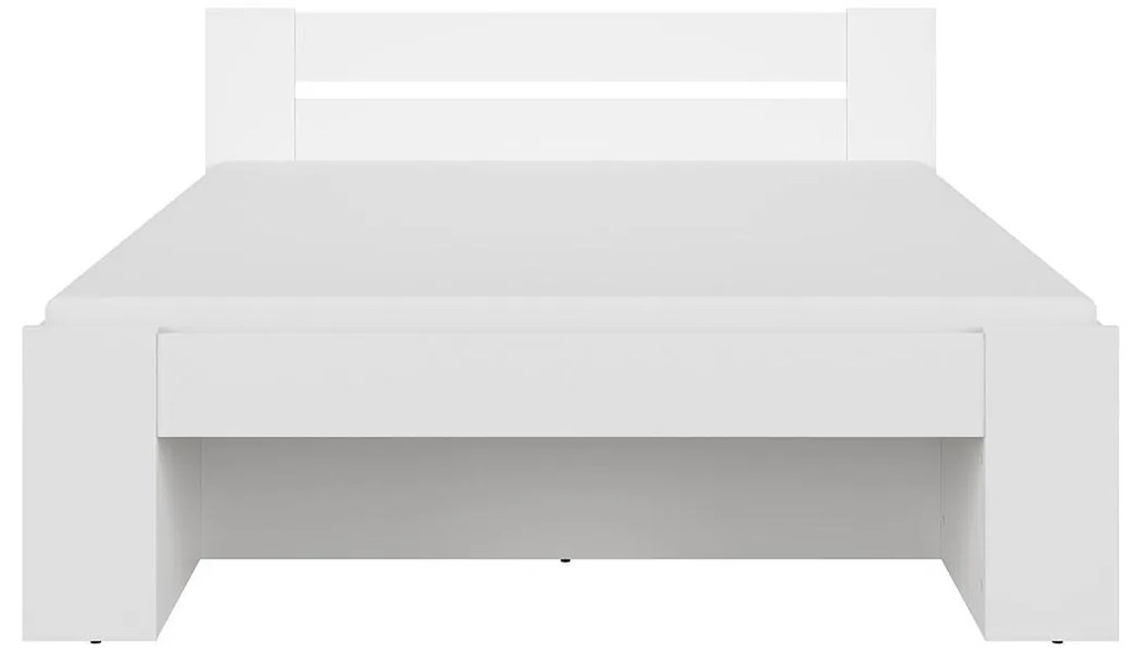 Franciaágy 160 cm Nepo Plus 14 (fehér) (ágyrács nélkül) . 1098328