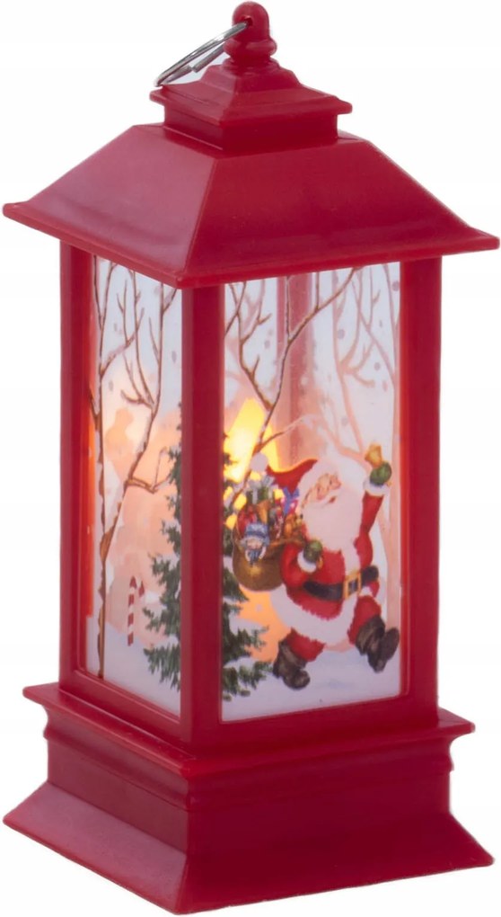 Led Lámpás Műanyag Karácsonyi Minta 5,5X5,3X13 CM