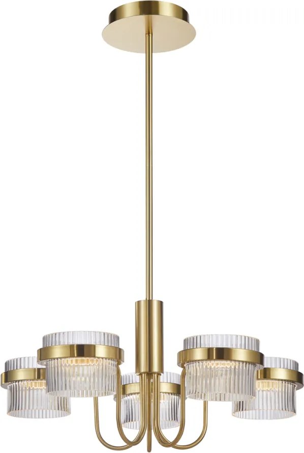 ITALUX PND-77362-5-40W-GD TIARA Glamour Csillár IP20