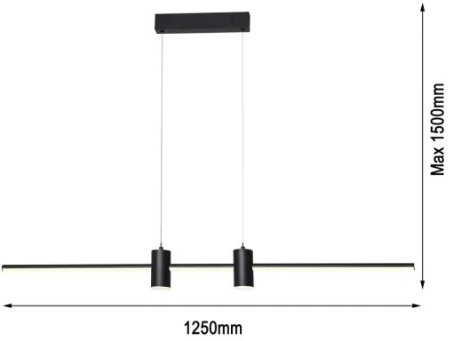 Immax NEO 07230L - LED Dimmelhető csillár zsinóron LITE ESTRELAS LED/30W/230V + távirányító