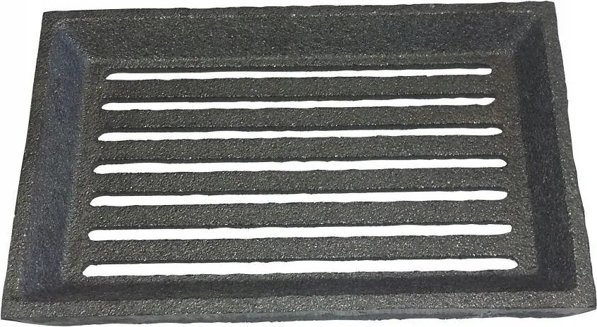 öntöttvas rostély 154x254mm (abx)