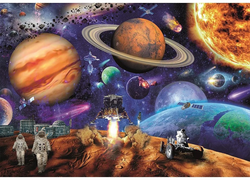 Bolygók Space Mission 300 db-os puzzle Clementoni