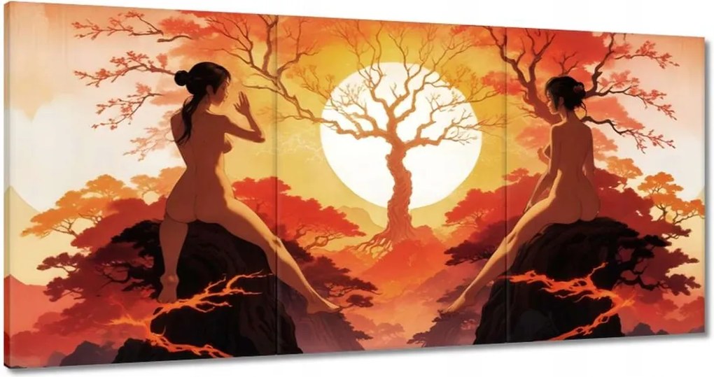 Vászonkép 60x30 Az élet fájának szimbóluma