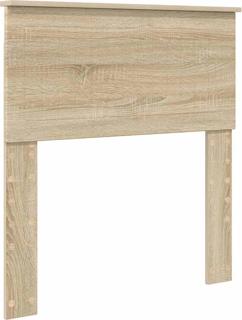 vidaXL Fejtámla Sonoma tölgy 80 cm Faanyag