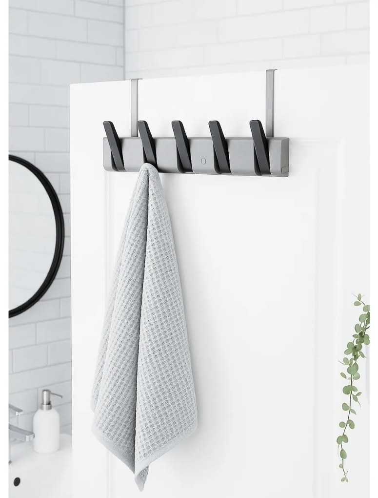 Fali fogas PIANO HANGER 45,5x11 cm, szürke-fekete