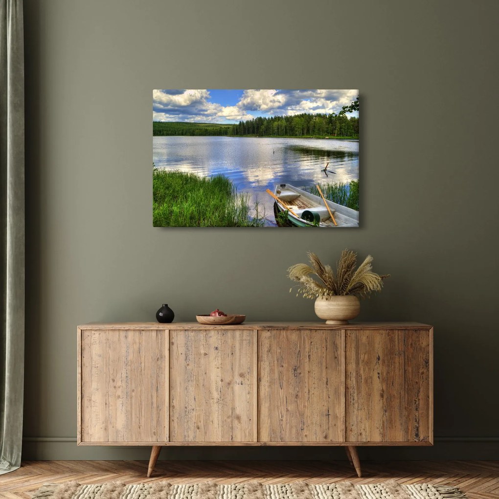 Kép - Festői falu (90x60 cm)
