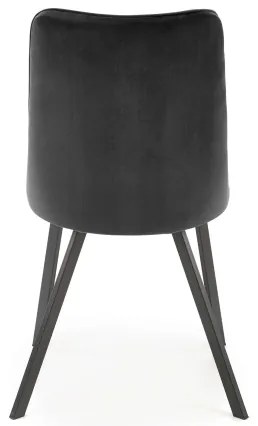 RESTIVO étkezőszék 4 db fekete