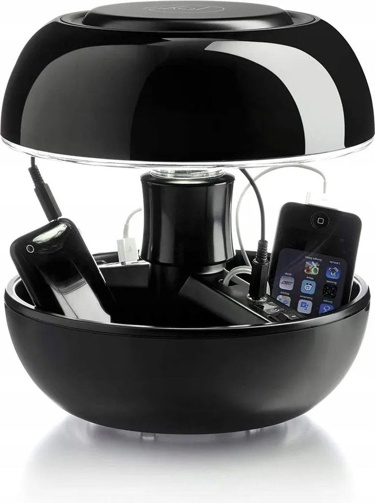 Asztali éjjeli lámpa Usb Multifunkciós Yoyo Led fekete íróasztal