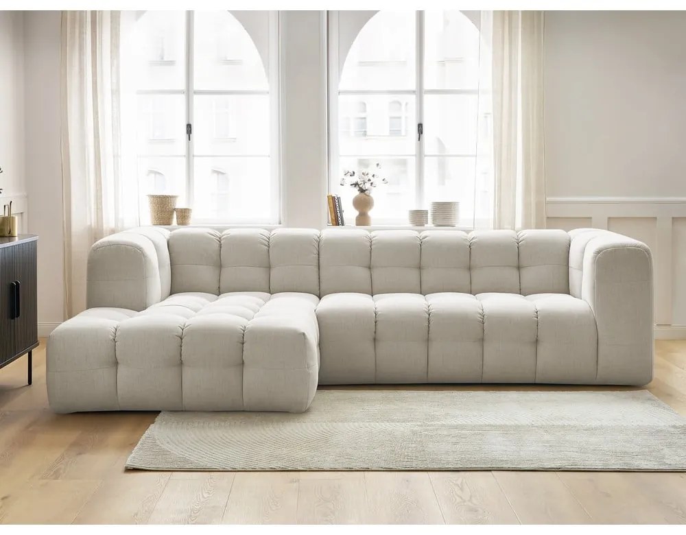 Bézs sarokkanapé Cloud – Bobochic Paris