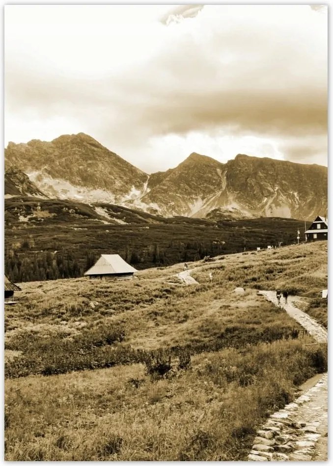 Poszterek A4 Pion Tátra Lengyel hegyek Kilátás