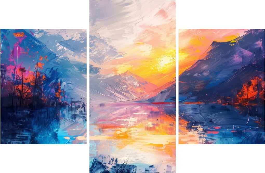 Kép - Tájképfestészet (90x60 cm)