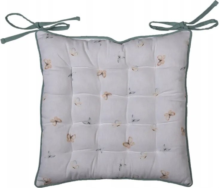 Pamut ülőpárna Flowerbomb töltettel 40x40x4 cm