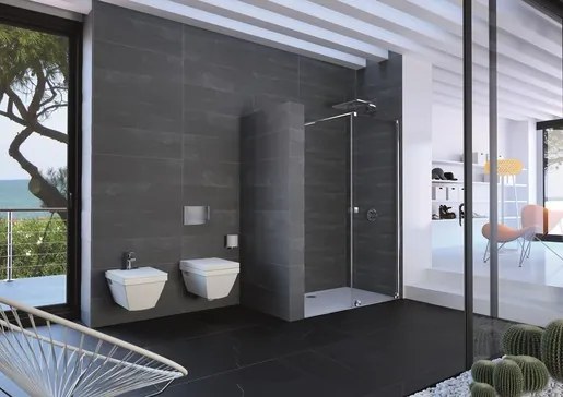 Hüppe Xtensa zuhanyajtó walk-in / ajtó 120 cm xn120p HUPPEXN120P