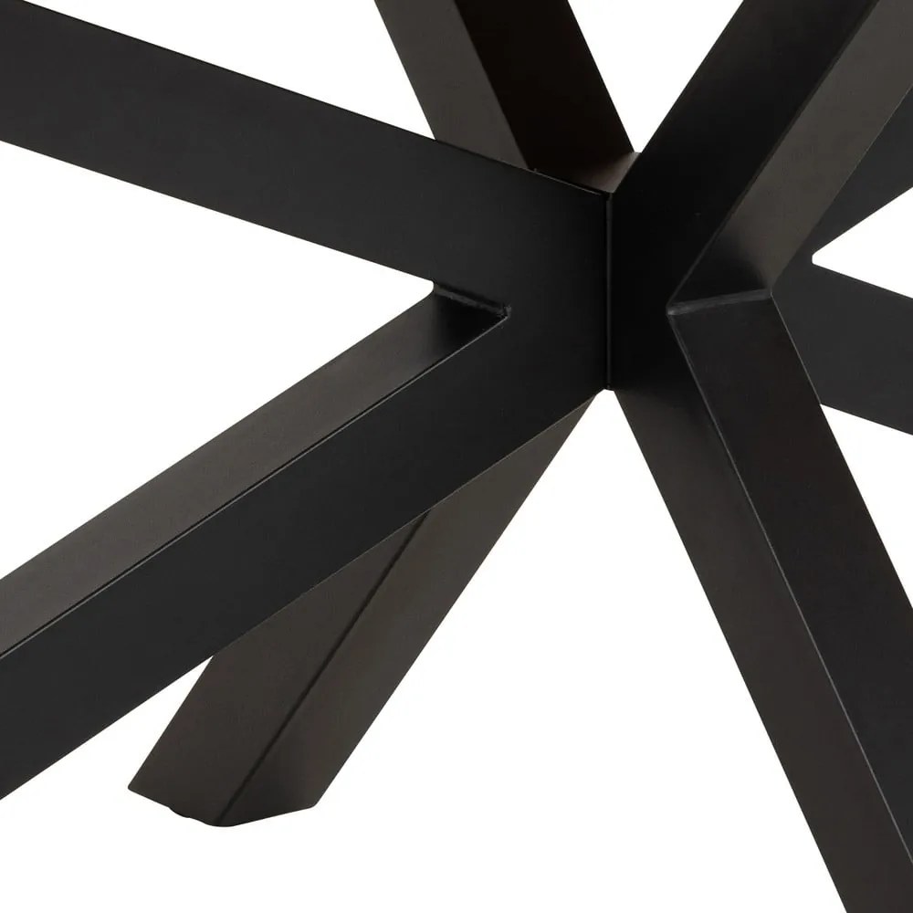 Étkezőasztal tölgyfa dekoros asztallappal 100x220 cm Heaven – Actona