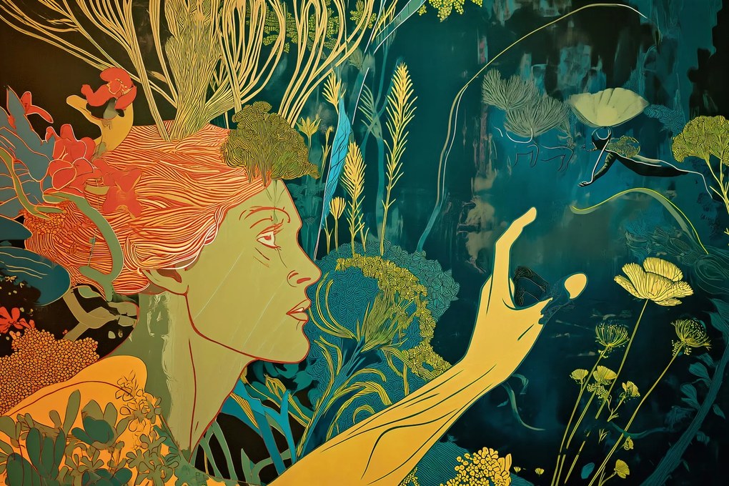 Poszter 45x30cm Hívás Flórába