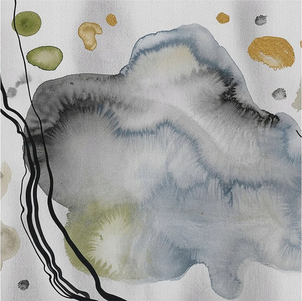 Dekoratív tapéta Flizelina Divatos minták Absztrakt akvarell 250x250 Ragasztó