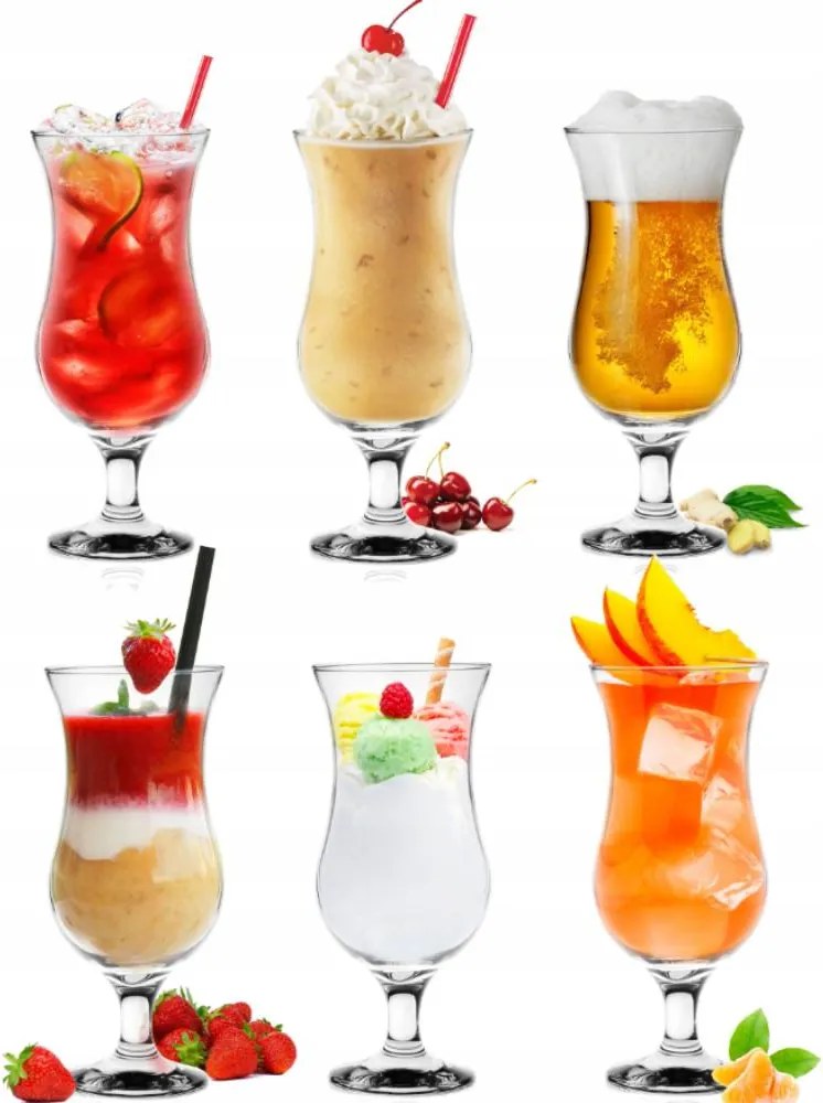 6 Db-os Pohár Lábas Söröskorsó Szett