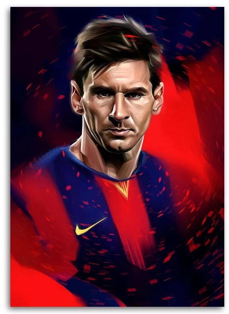 Gario Vászonkép Lionel Messi - Dmitry Belov Méret: 60 x 90 cm