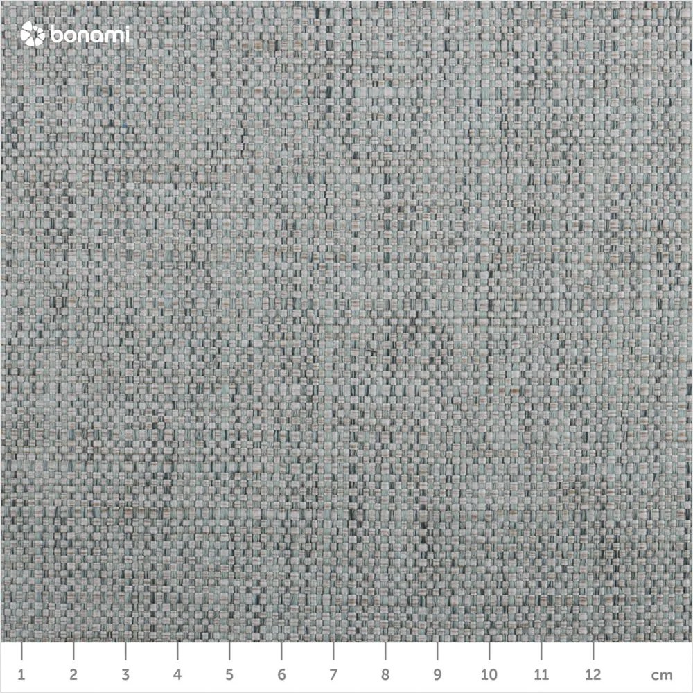 Mentazöld kárpitozott ágyneműtartós franciaágy ágyráccsal 180x200 cm Elizabeth – Micadoni