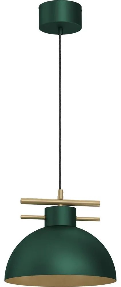 Csillár zsinóron ESTATE 1xE27/15W/230V zöld