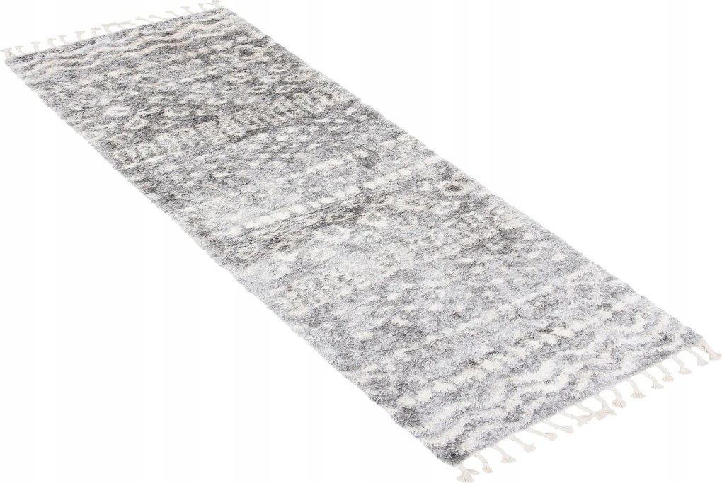 Rug Shaggy Aztec 70x300 Boho rojtok w06