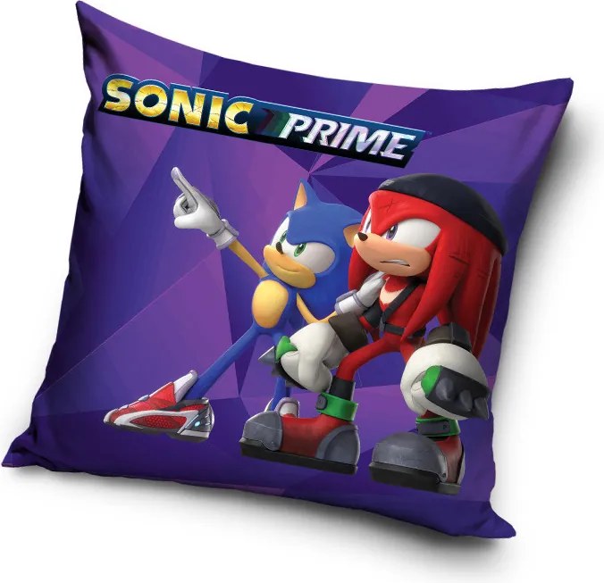 Sonic a sündisznó Mission párnahuzat 40x40 cm Velúr